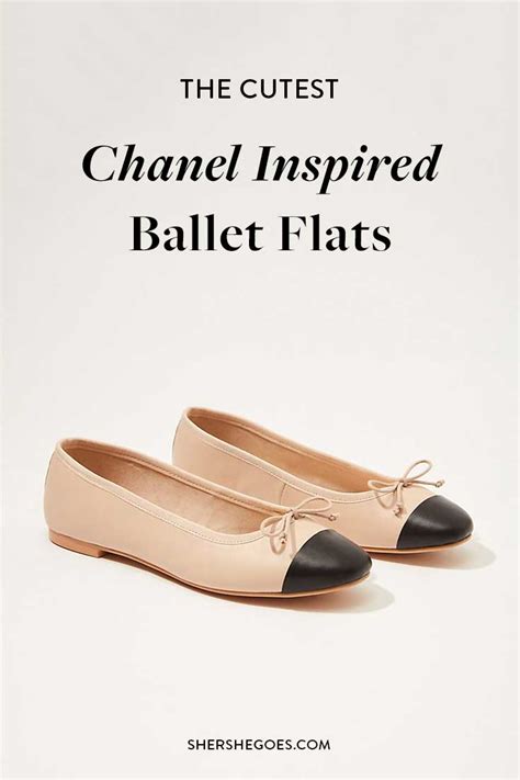 chanel dupe flat|chanel look alike flats.